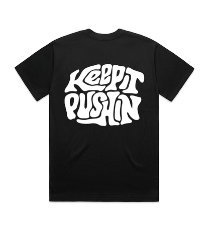 Keep It Pushin - Black/White