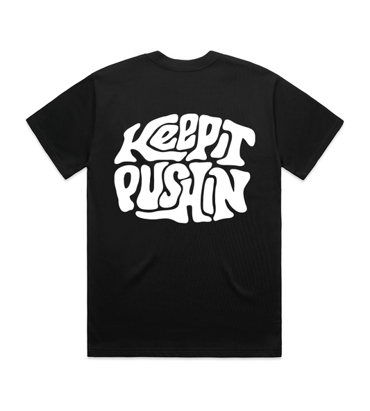 Keep It Pushin - Black/White
