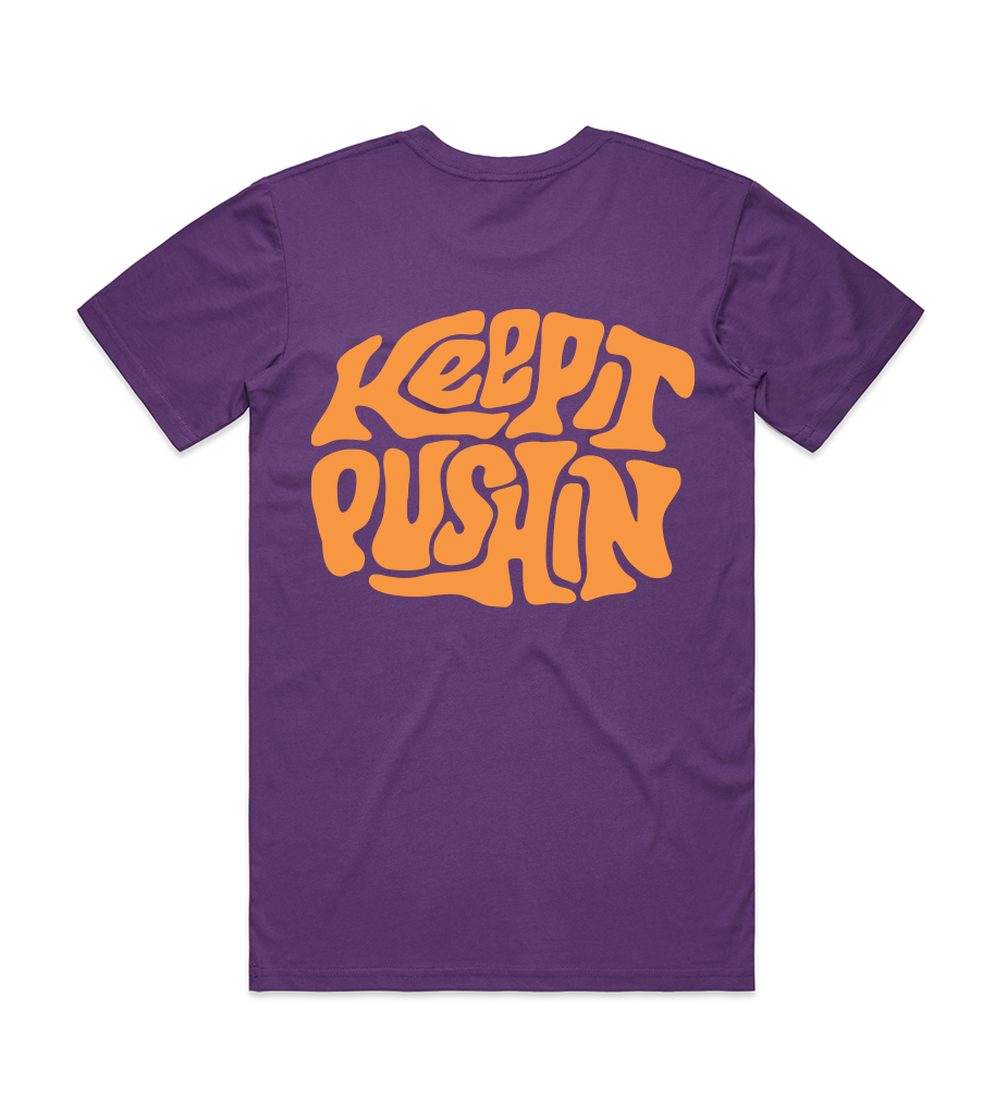 Keep It Pushin - Purple/Solar Orange