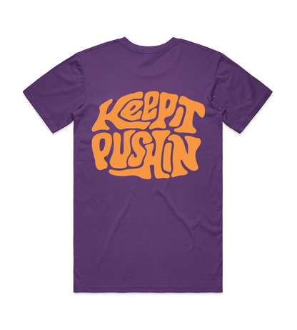 Keep It Pushin - Purple/Solar Orange