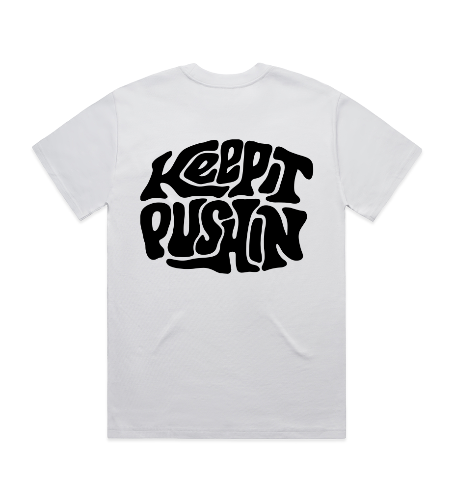 Keep It Pushin - White/Black
