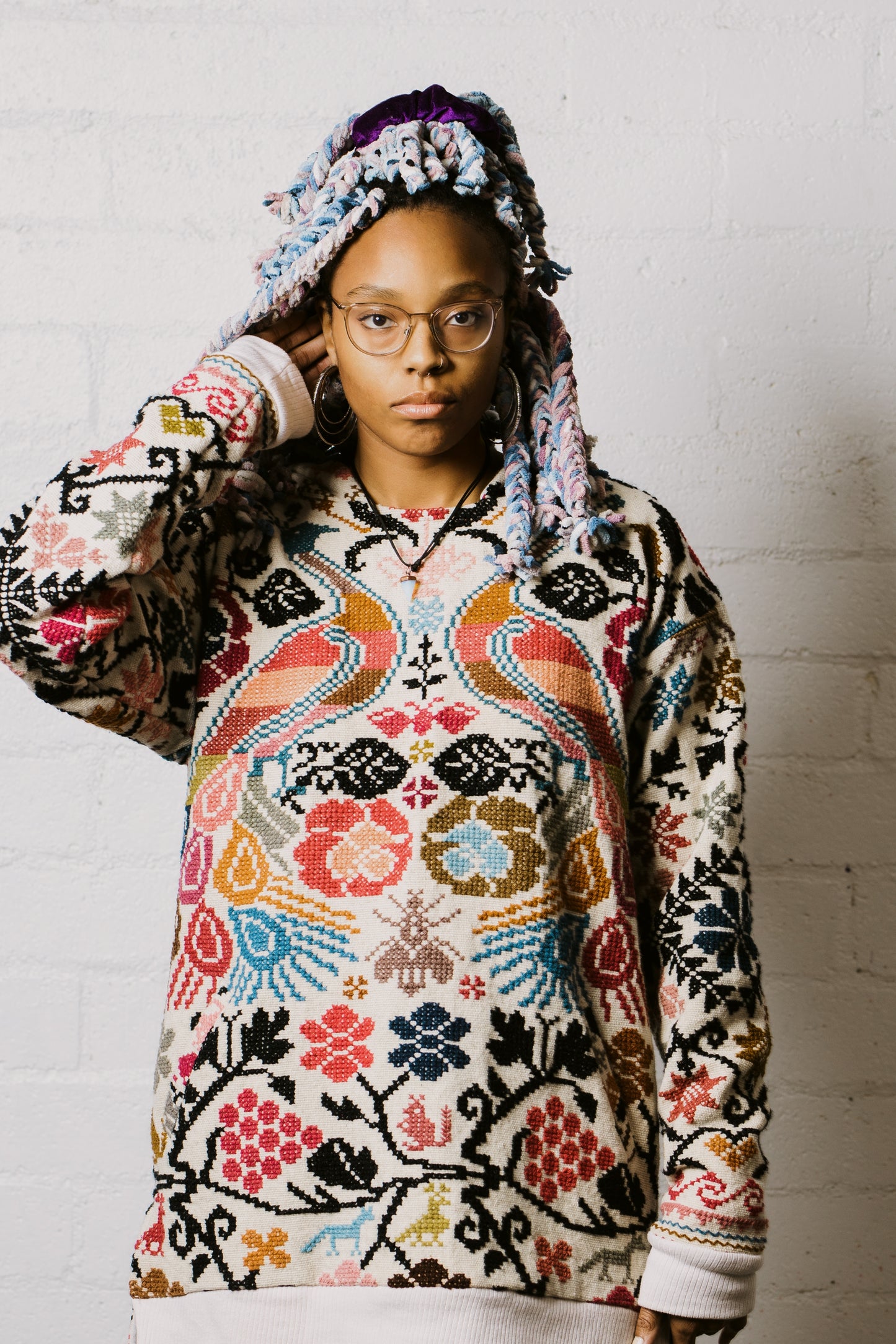 Nomadic Outpost x MYM Organics - Zarape Reversible Hoodie - Multicolor