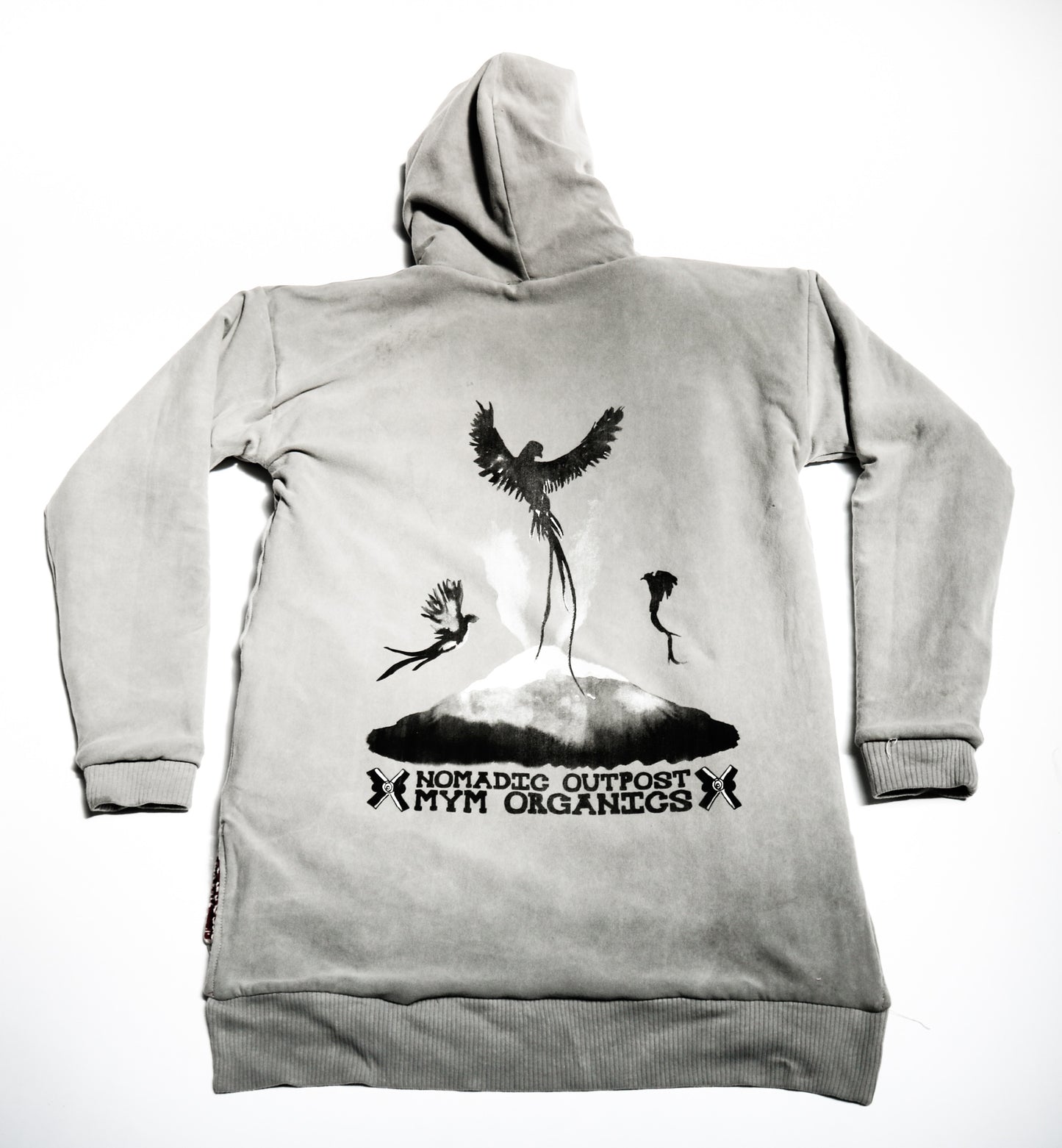 Nomadic Outpost x MYM Organics - Zarape Reversible Hoodie - Carmine