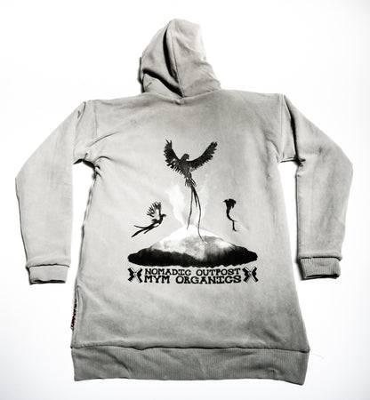 Nomadic Outpost x MYM Organics - Zarape Reversible Hoodie - Carmine