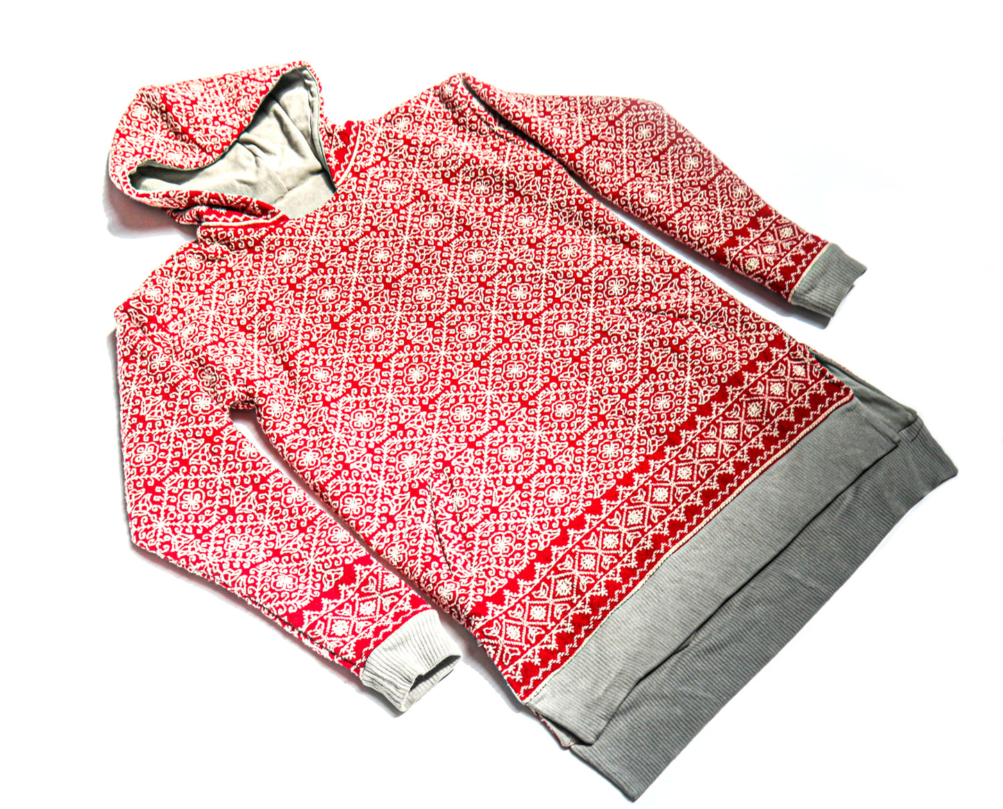 Nomadic Outpost x MYM Organics - Zarape Reversible Hoodie - Carmine