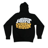 Keep It Pushin' Hoodie - Black