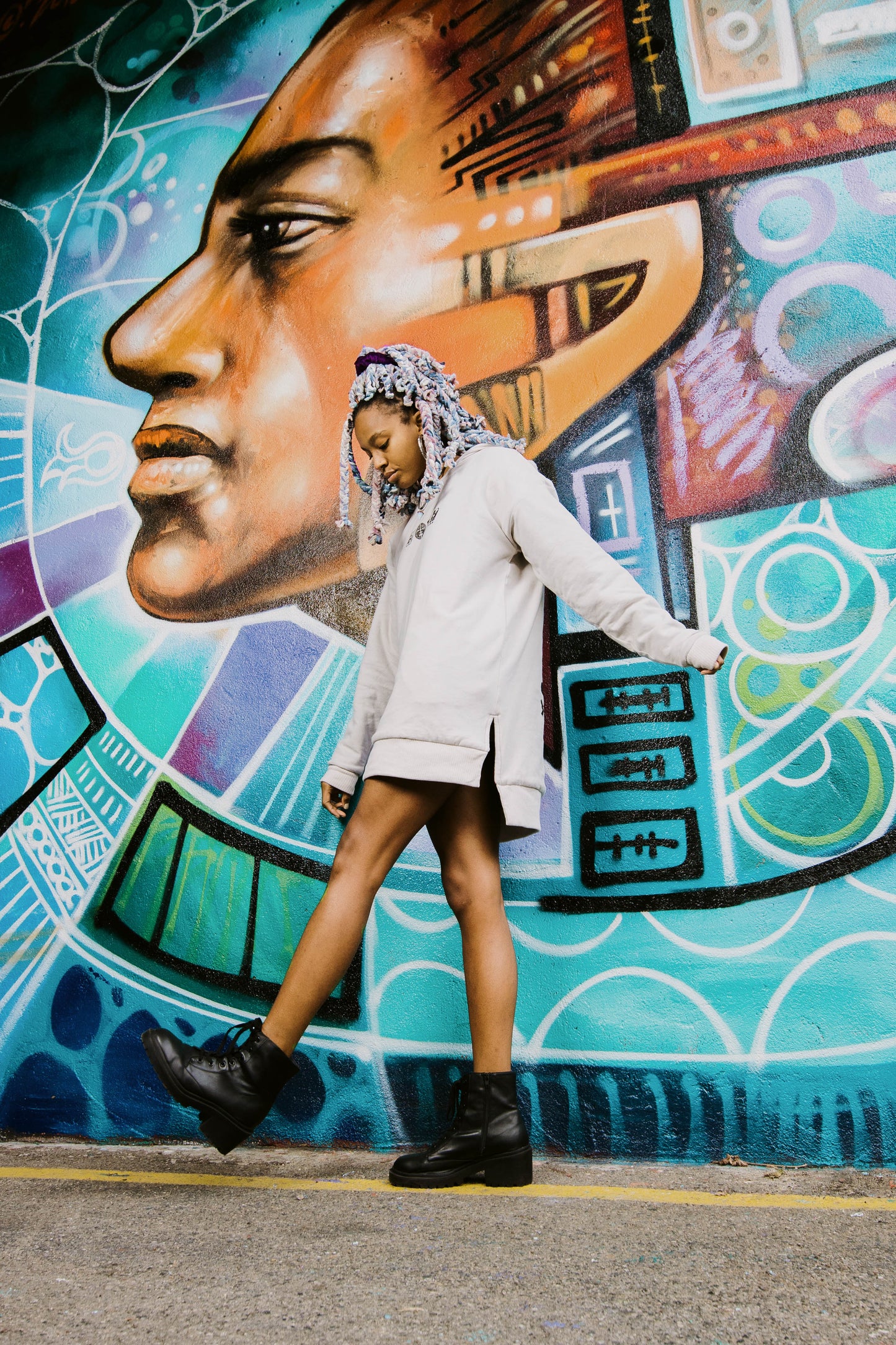 Nomadic Outpost x MYM Organics - Zarape Reversible Hoodie - Multicolor